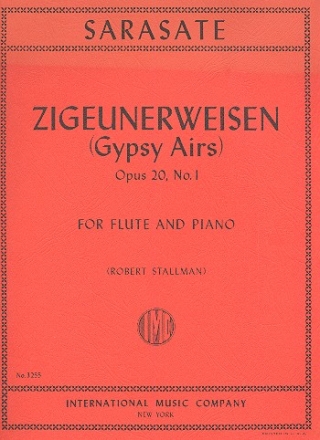 Zigeunerweisen op.20,1 for flute and piano