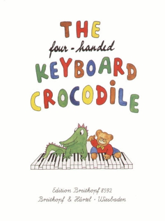 The four-handed Keyboard Crocodile Easy piano pieces for four hands