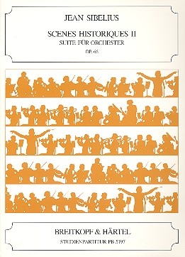 Scenes historiques 2 op.66 Suite fr Orchester Studienpartitur