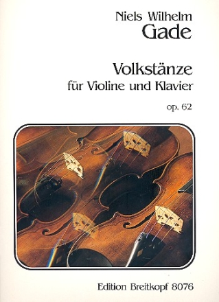 Volkstnze op.62 fr Violine und Klavier Partitur+Stimme