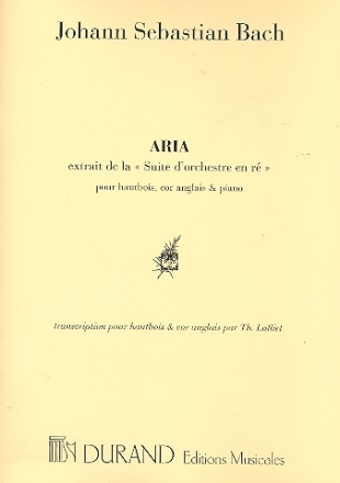 Aria pour hautbois ou cor anglais et piano