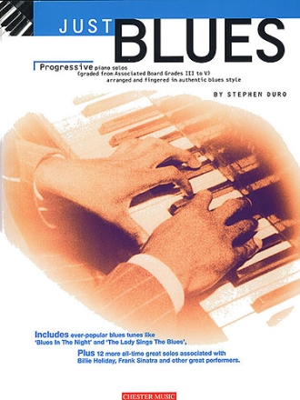 Just blues progressive piano solos graded from associated board grades 3 to 5