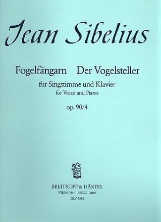 Der Vogelsteller op.90,4 fr Singstimme und Klavier