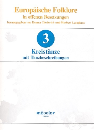 Kreistnze mit Tanzbeschreibungen fr offene Besetzungen Spielpartitur