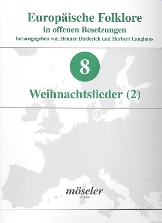 Weihnachtslieder Band 2 fr 2-3stg. Frauenchor (Mnnerstimmen ad lib.) und Instrumente Partitur