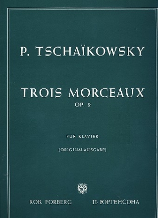 3 morceaux op.9 fr Klavier