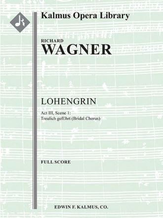 Bridals chorus (from Lohengrin) for orchestra conductor's score