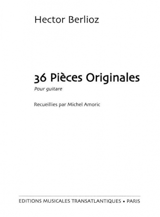 36 pieces originales pour guitare