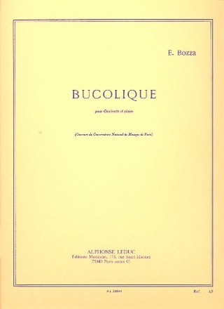 Bucolique pour clarinette et piano