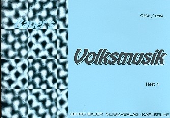 Bauers Volksmusik Band 1 fr Blasorchester Oboe