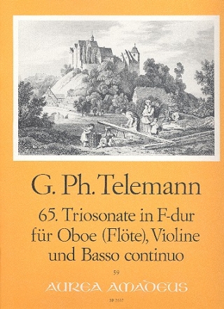 Triosonate F-Dur Nr.65 fr Oboe (Flte), Violine und Bc