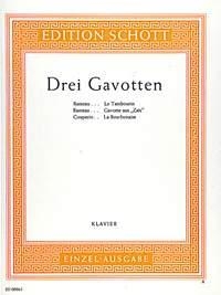 Couperin, Franois / Rameau, Jean-Philippe: Drei Gavotten fr Klavier