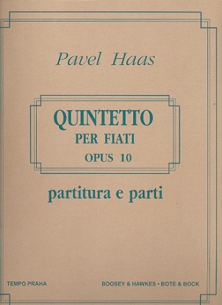 Quintett op.10 fr Flte, Oboe, Klarinette, Horn und Fagott Partitur und Stimmen