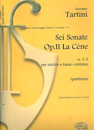 6 sonate op.2 vol.17 (nos.1-3) per violino e bc