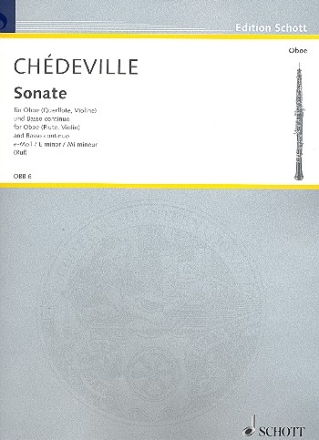 Sonate e-Moll fr Oboe (Violine, Flte) und Basso continuo