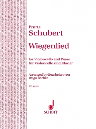 Wiegenlied fr Violoncello und Klavier