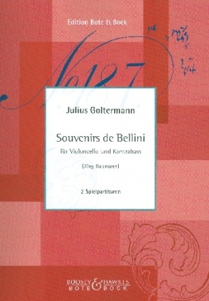 Souvenirs de Bellini fr Violoncello und Kontrabass