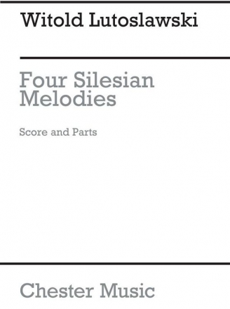 4 Silesian Melodies for 4 violins score and parts