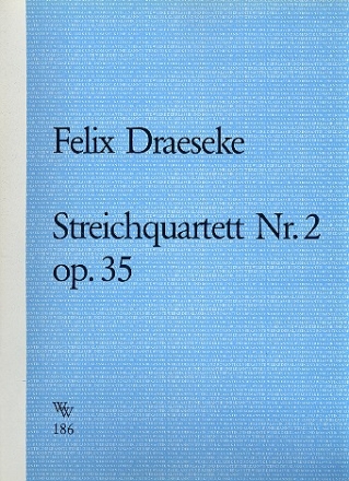 Streichquartett Nr.2 op.35 Partitur und Stimmen