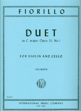 Duet C major op.31,1 for violin and cello