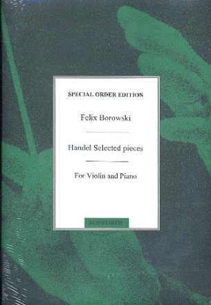 Selected Pieces for violin (viola) and piano