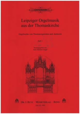 Leipziger Orgelmusik aus der Thomaskirche Band 1 fr Orgel