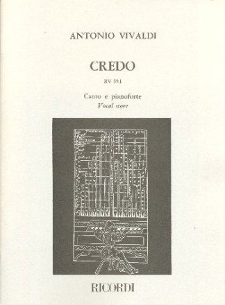 Credo RV591 per canto e pianoforte