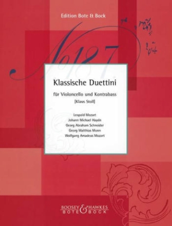 Klassische Duettini fr Violoncello und Bass