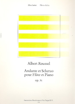 Andante et scherzo op.51 pour flte et piano