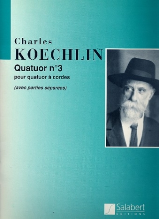 Quatuor op.72 no.3 pour quatuor a cordes partition et 4 parties