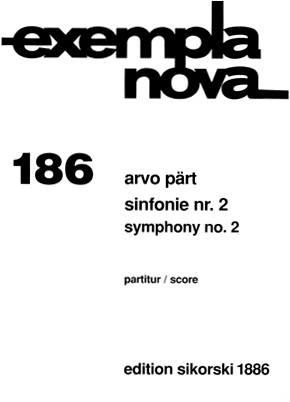 Sinfonie Nr.2 fr Orchester Studienpartitur