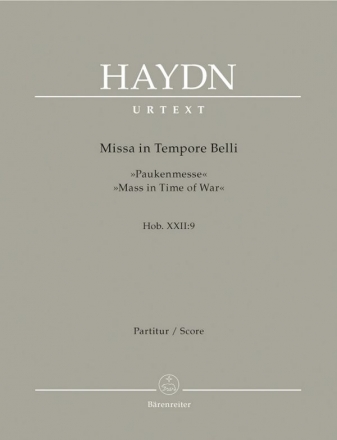 Missa in tempore belli hob.xxii:9 fr Soli, Chor und Orchester Partitur