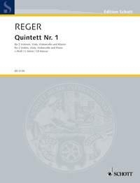 Quintett Nr. 1 c-Moll o.Op. fr 2 Violinen, Viola, Violoncello und Klavier Partitur und Stimmen