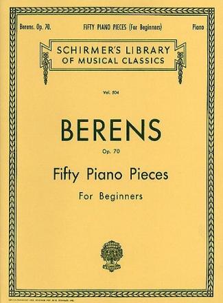 50 Piano Pieces for beginners op.70