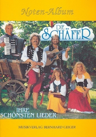 Die Schfer Ihre schnsten Lieder Notenalbum fr Akkordeon