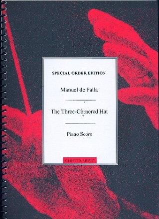 The Three-cornered Hat ballet piano score