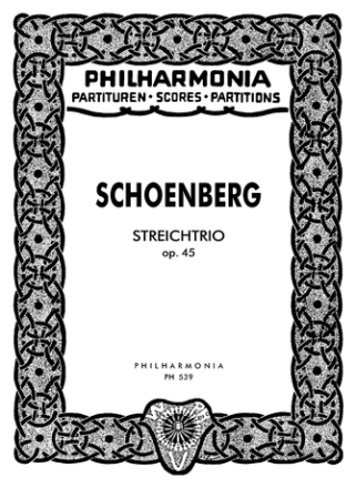 Streichtrio op.45 Studienpartitur 