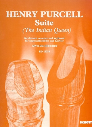 Suite of the indian Queen fr Sopranblockflte und Klavier