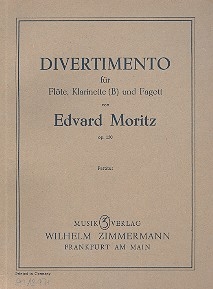 Divertimento op.150 fr Flte, Klarinette und Fagott Partitur