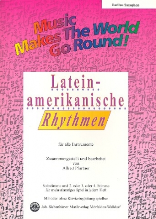 Lateinamerikanische Rhythmen fr flexibles Ensemble Baritonsaxophon