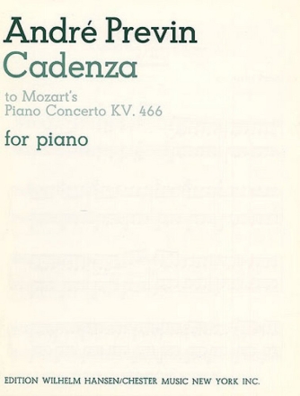 Cadenza to Mozart's piano concerto KV466 (3rd movement) for piano