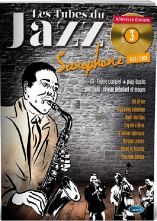 Les tubes du jazz vol.3 (+CD) fr Alt- oder Tenorsaxophon