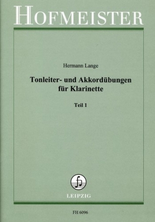 Tonleiter- und Akkordbungen Band 1 fr Klarinette