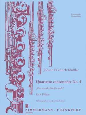 Quartetto concertante Nr.4 fr 4 Flten