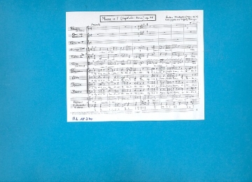 Messe F-Dur op.49 fr Chor, Orchester und Orgel,  Partitur