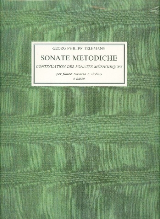 Sonate metodiche per flauto traverso o violino e basso Faksimile