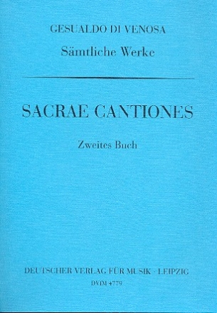 Sacrae cantiones Band 2 fr gem Chor (6-7 Stimmen)