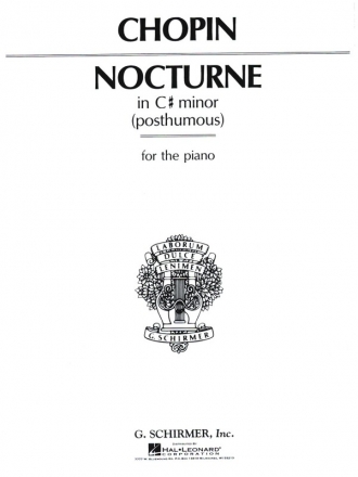 Nocturne c sharp minor oppost. for piano