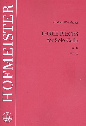 3 Pieces op.28 for cello