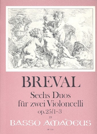 6 Duos op.25 Band 1 (Nr.1-3) fr 2 Violoncelli 2 Stimmen